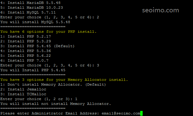 安装php5.4